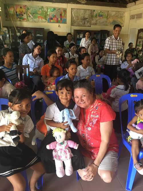 Lee Darter at Takeo Orphanage