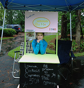 Caroline's lemonade stand